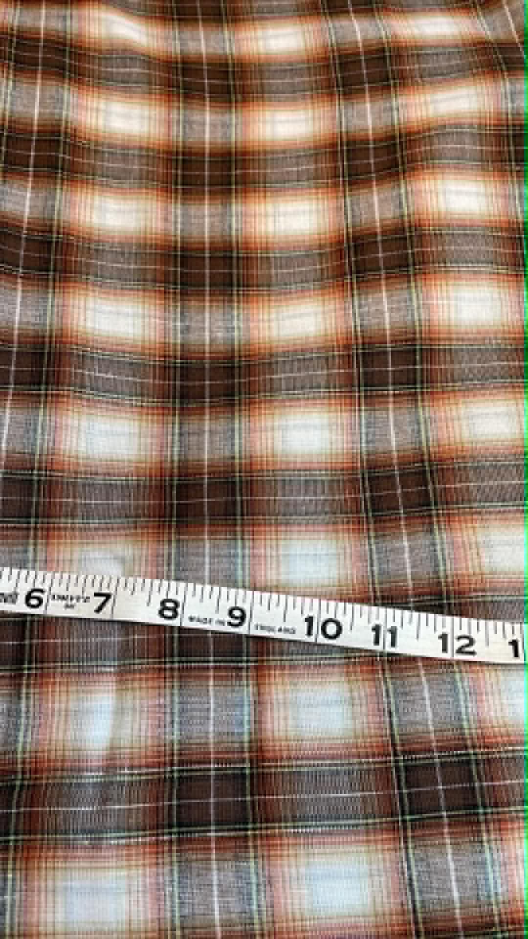 Double sided, light weight, yarn dyed, cotton shirting. Sold by the yard.