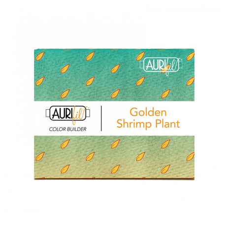 Aurifil Color Builder - Golden Shrimp Plant