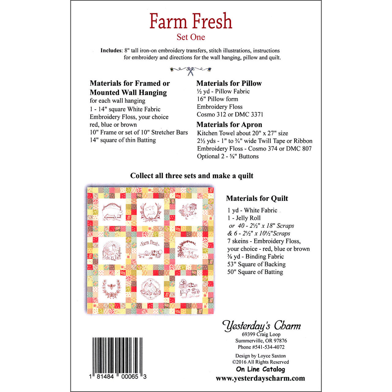 Farm Fresh Iron-on transfers