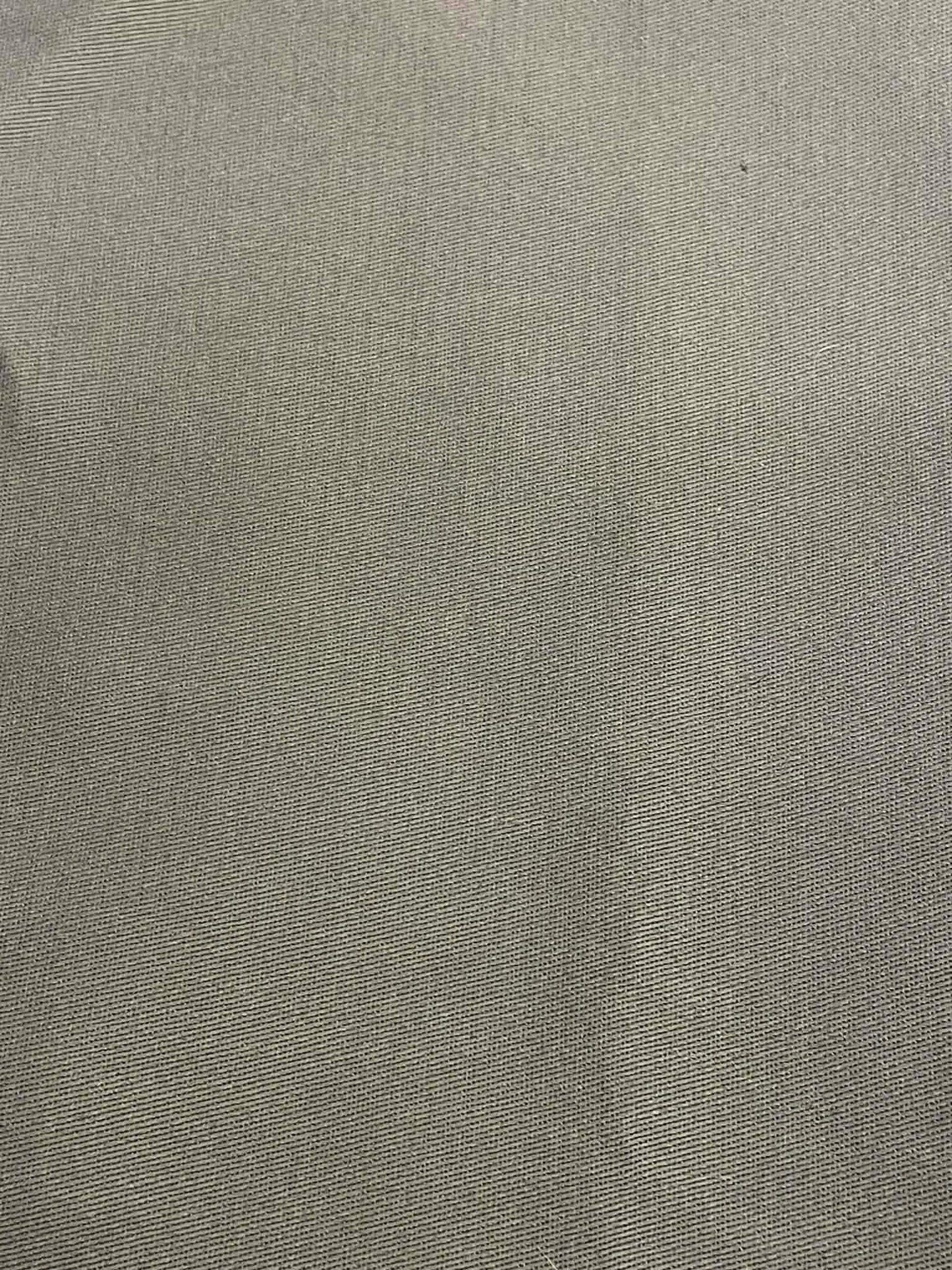 Gray 12 oz stretch denim. Sold by the yard.