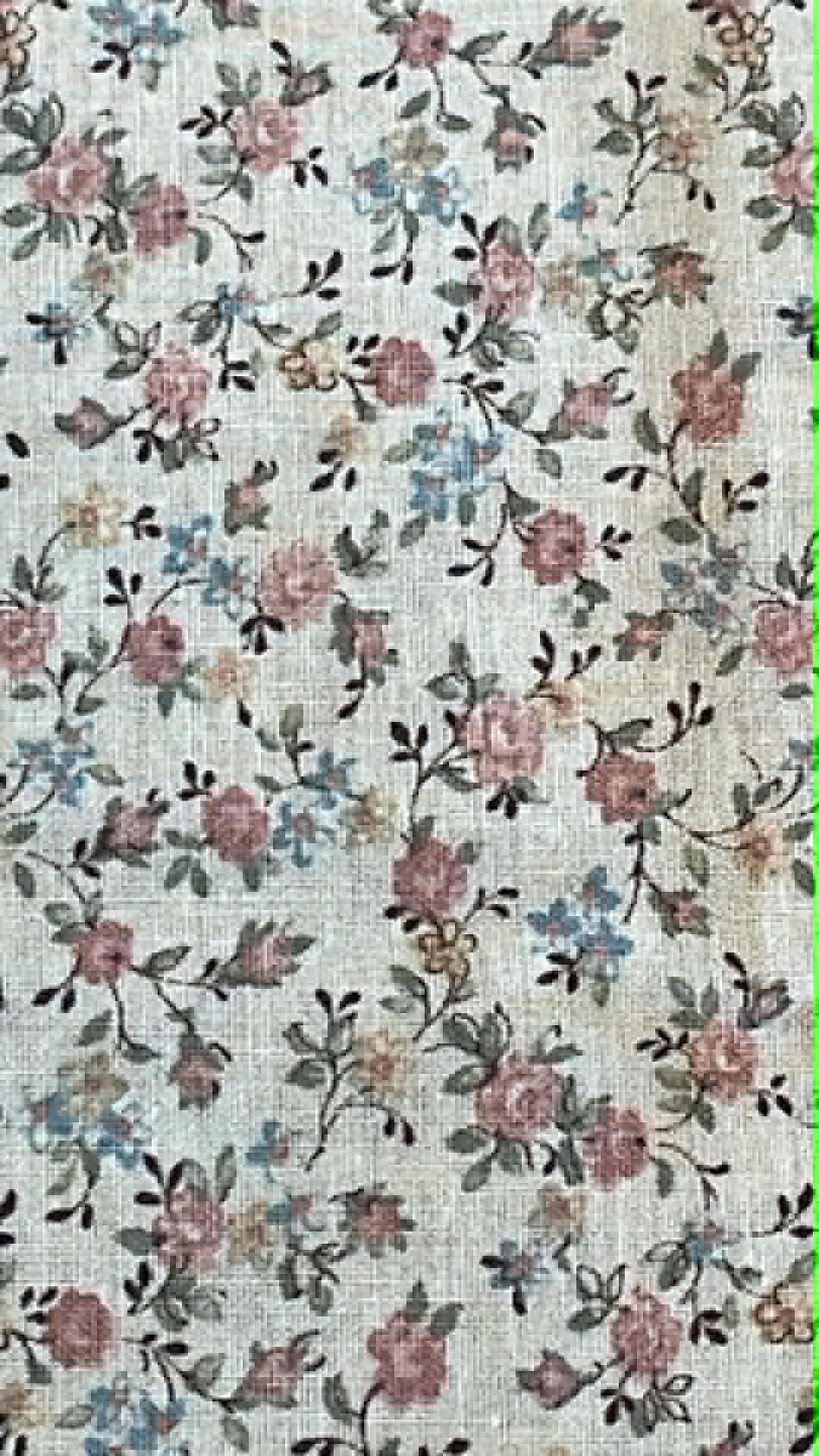 Tan ditsy floral.  Sold by the half yard.