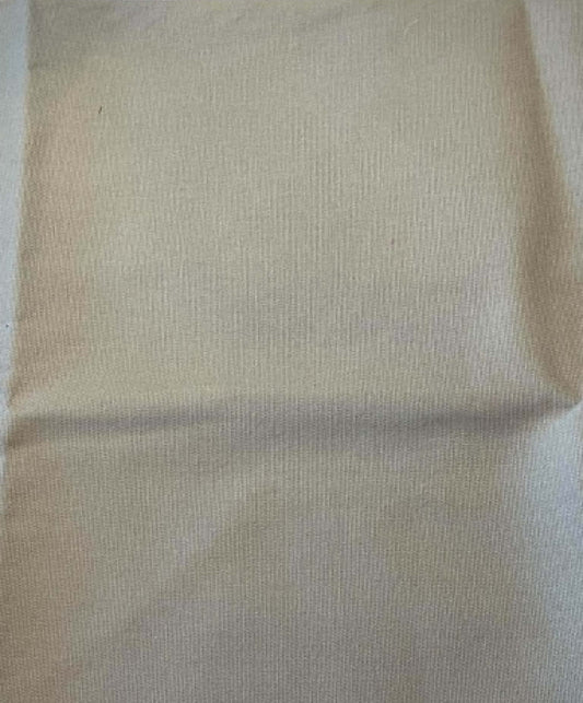 Khaki colored medium weight canvas.  Sold by the yard.