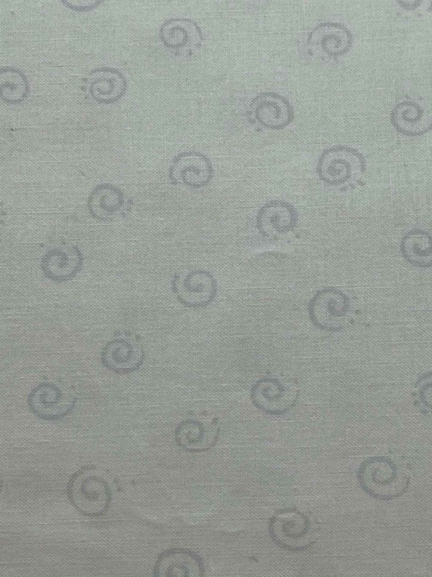 Gray Swirls on white.  Sold by the yard.