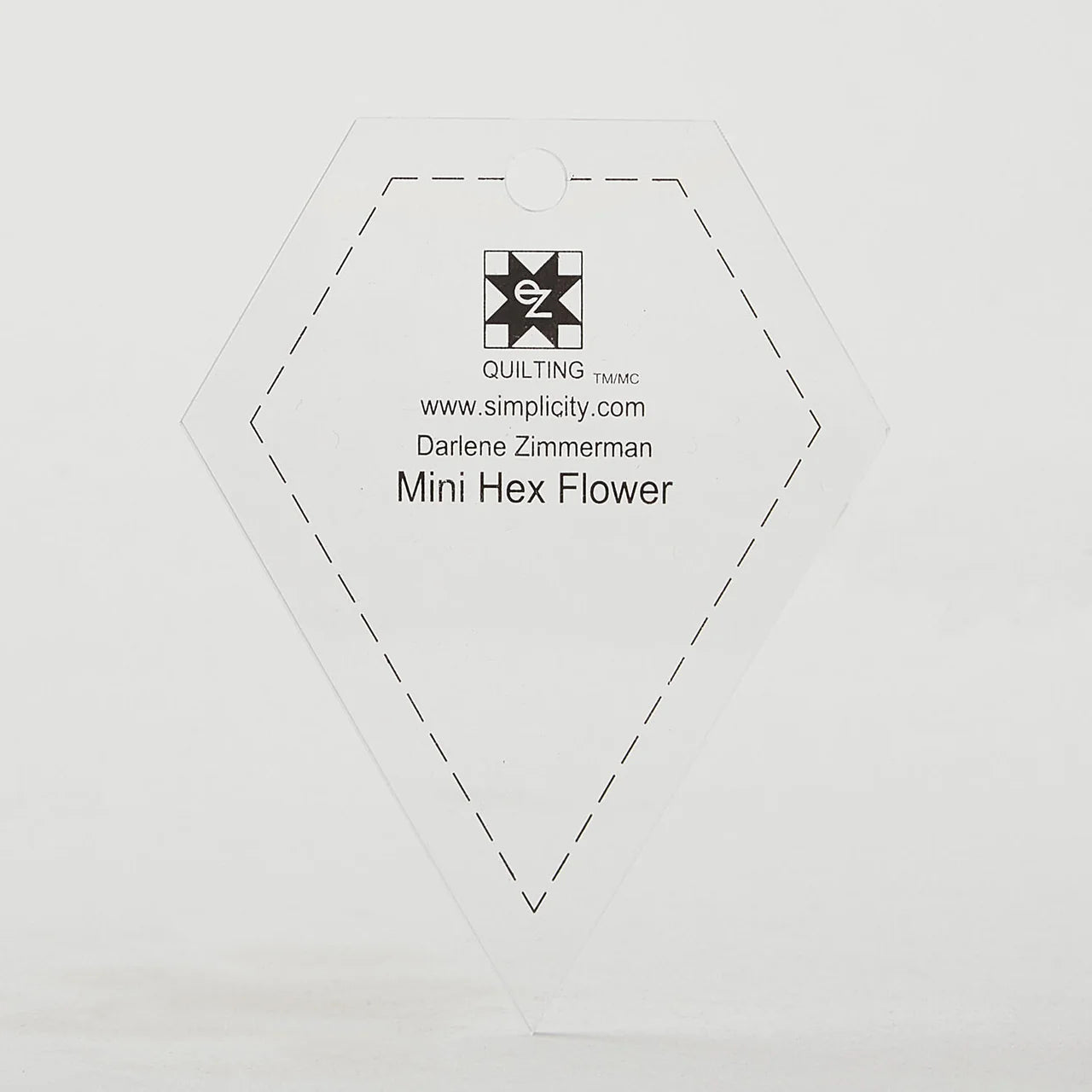 Jelly Roll Ruler - Mini Hex Flower
