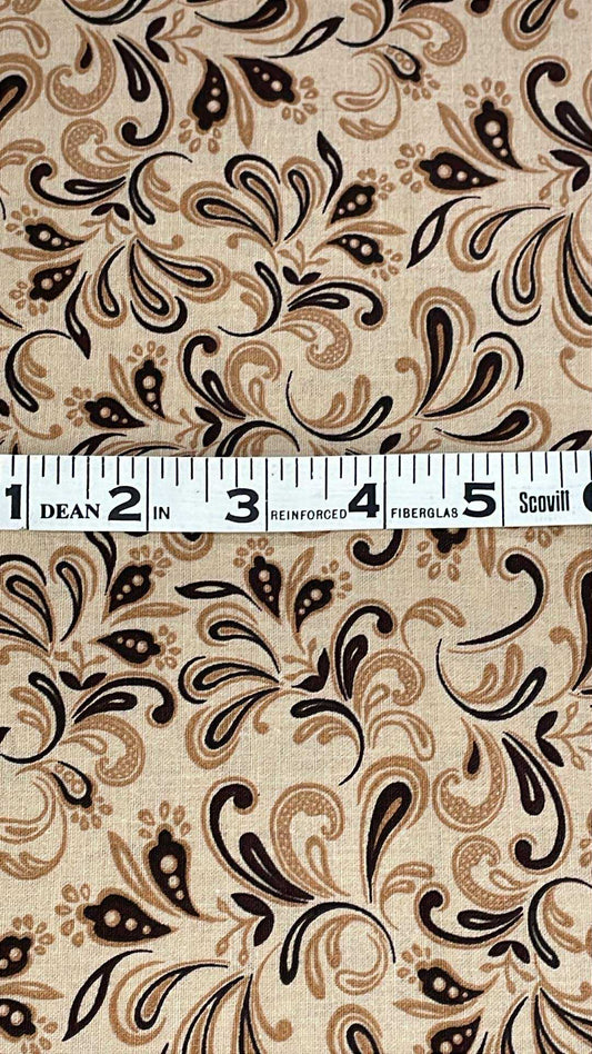 Brown and tan spashes