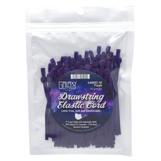 Drawstring Elastic Cord - Purple
