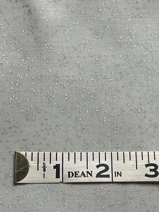 Timeless Treasures "First Frost" metallic gray.  Sold by the yard.