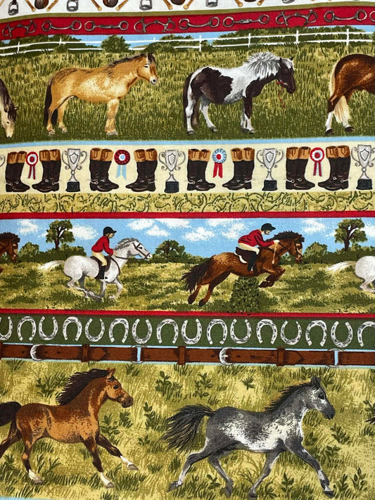 Pony Club Stripe - Sold by the 1/2 yard