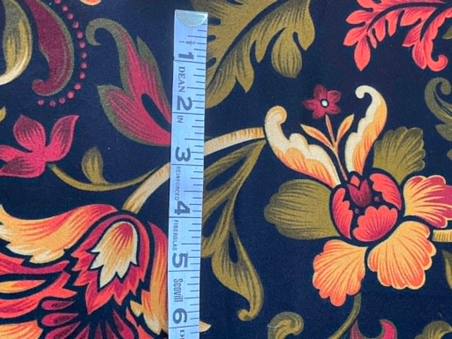 Flannel.  "Spice Market" Designed for Exclusively Quilters.  Sold by the half yard.
