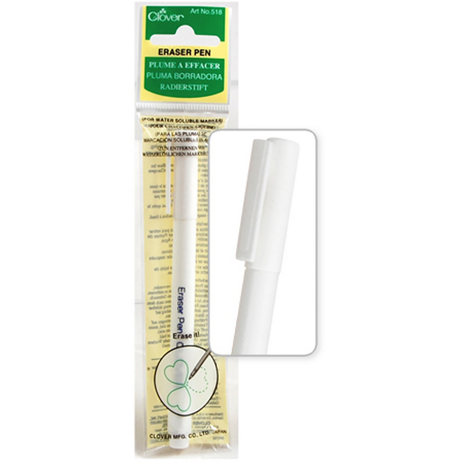 Clover Eraser Pen - White