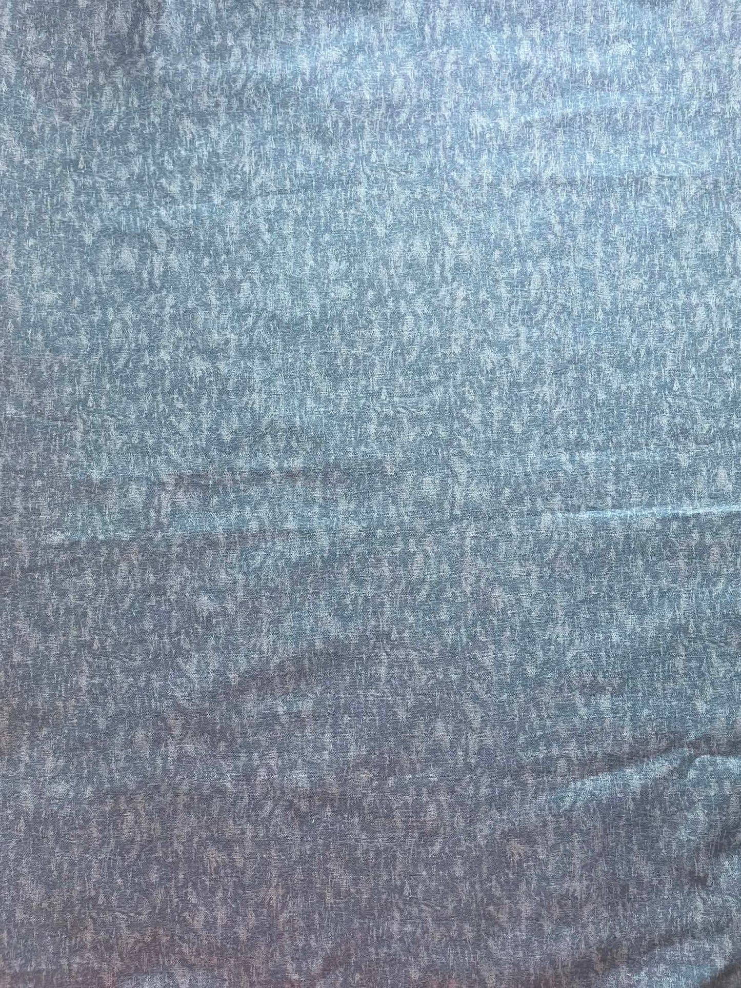 Fabric.  Midnight Woods.  Two toned blue.  Sold by the yard.