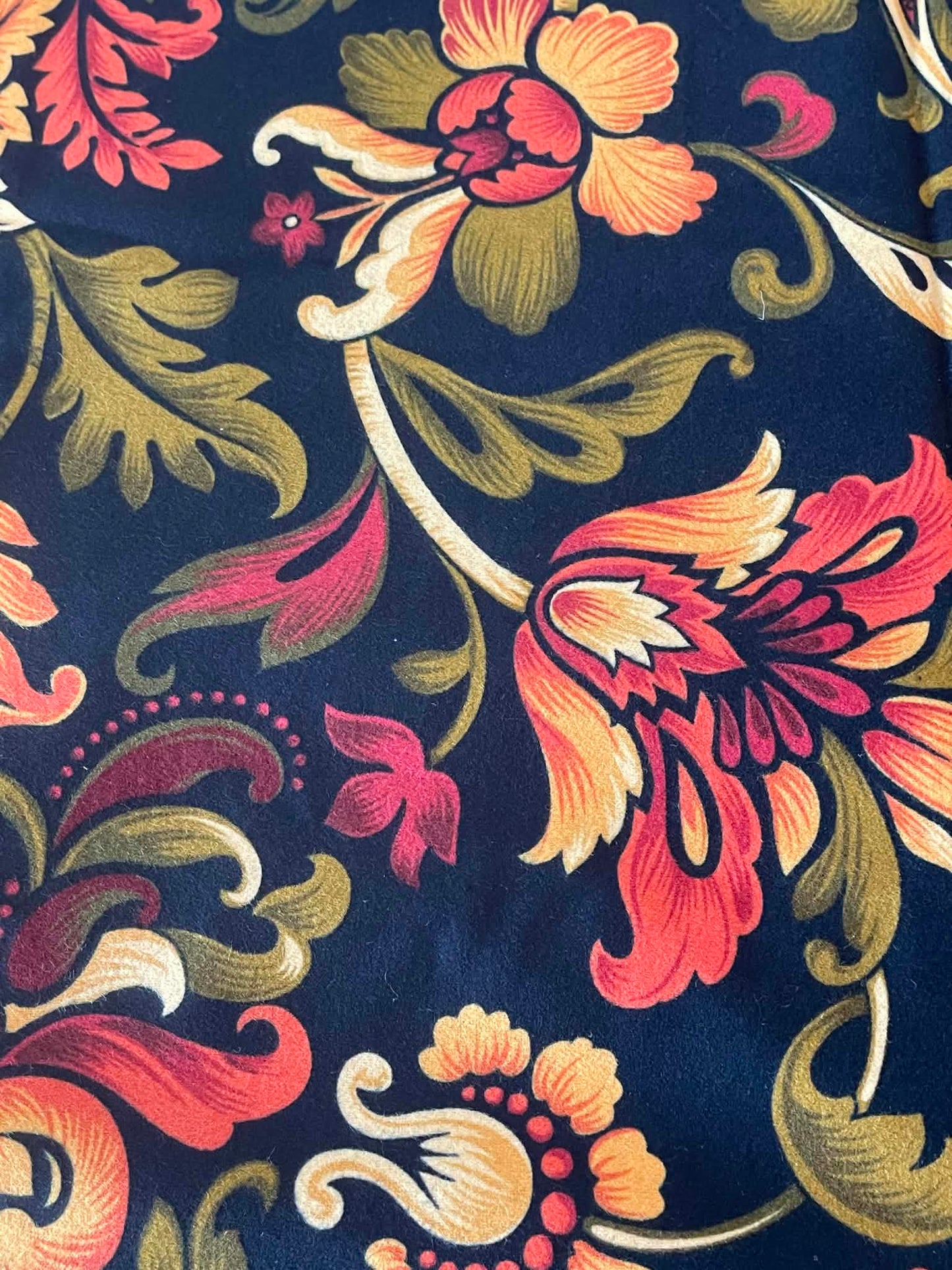Flannel.  "Spice Market" Designed for Exclusively Quilters.  Sold by the half yard.