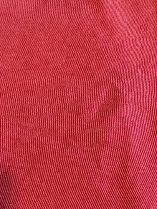 Rust colored twill, medium weight.  Sold by the half yard.