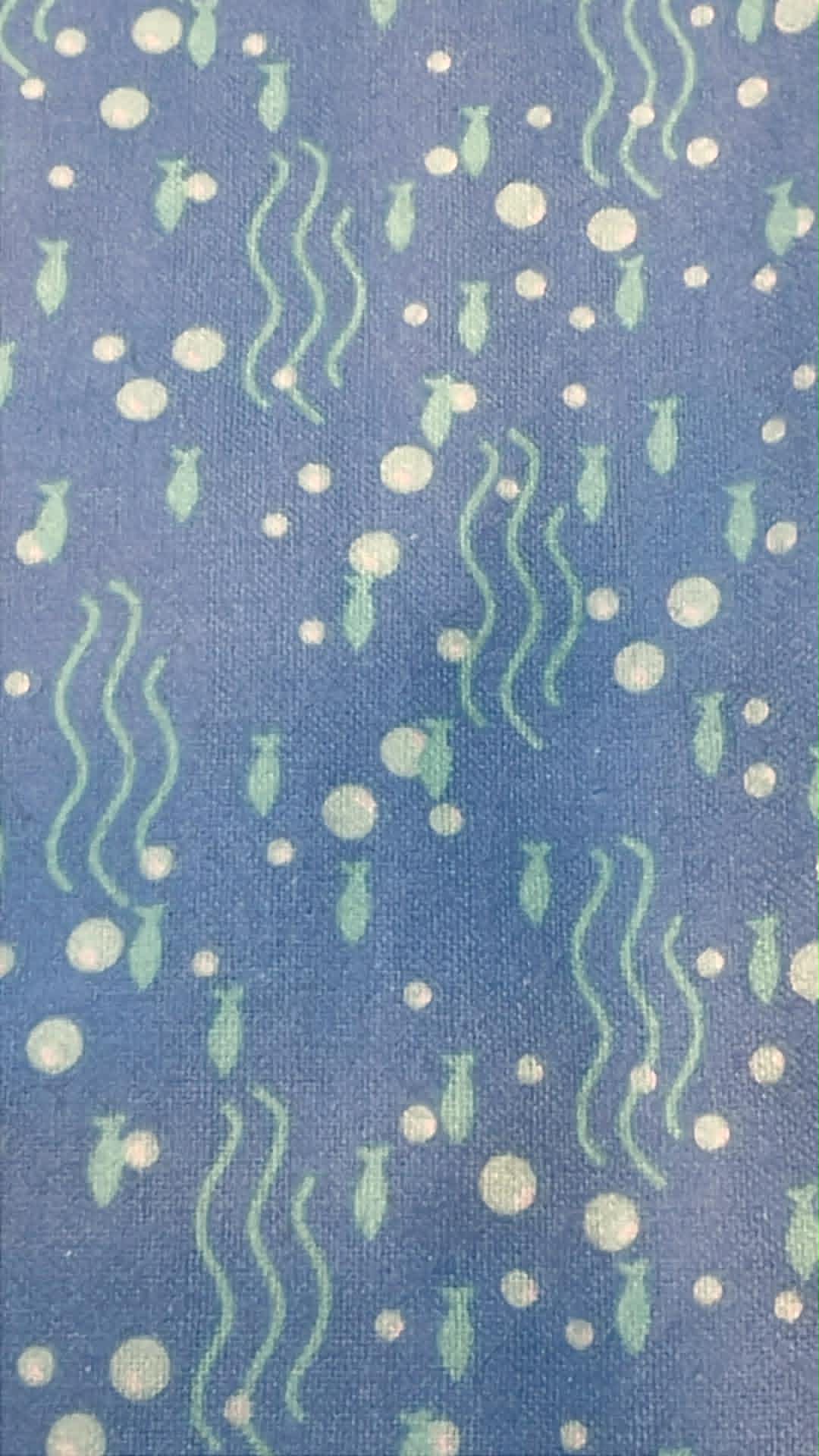 Flannel Fat Quarter - Sea Life  - #1 Sea Bubbles