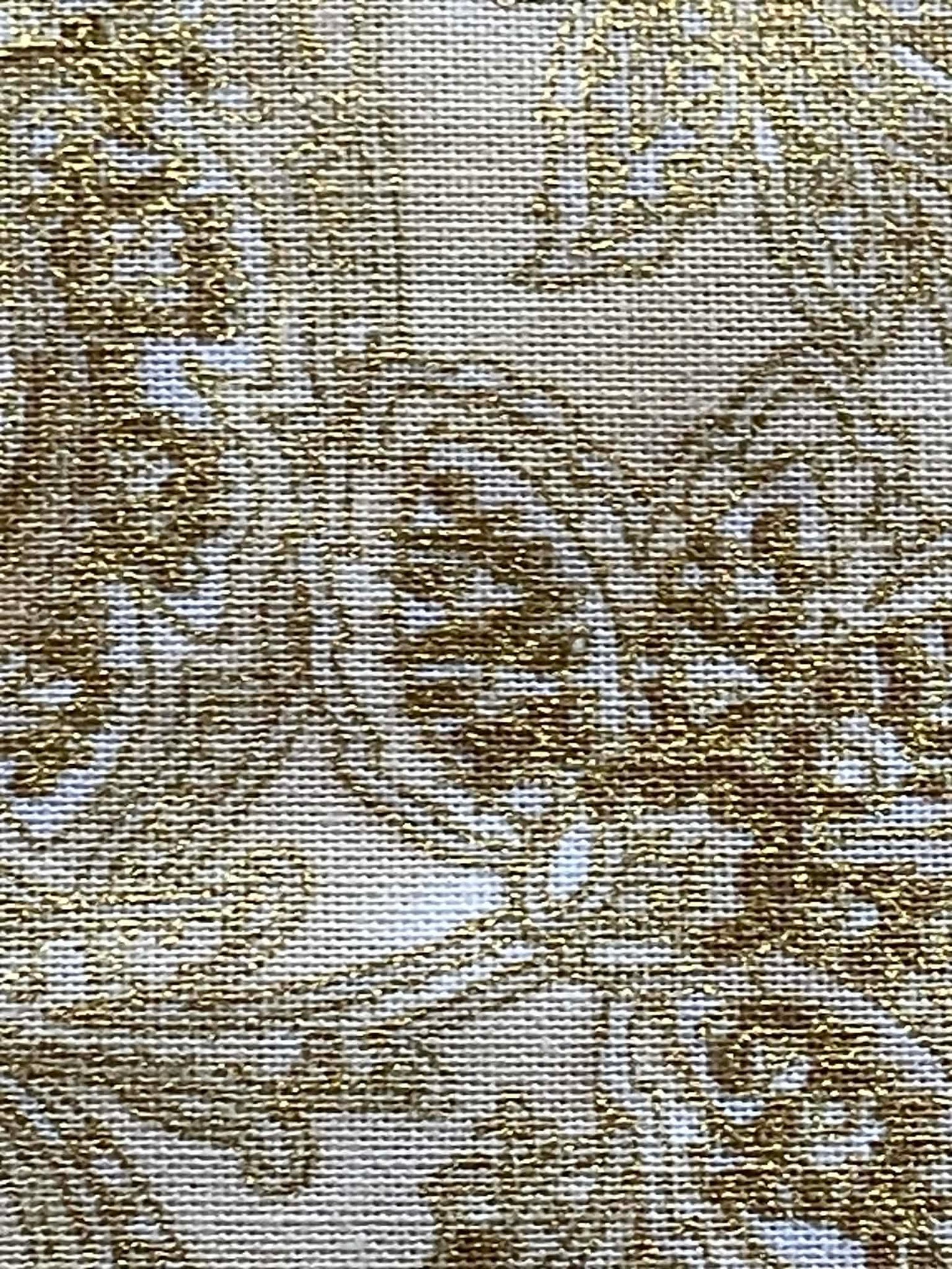 Gold tones in metallic.  Robert Kaufman.  La Scala.  Sold by the yard.