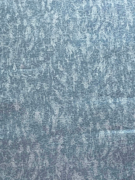 Fabric.  Midnight Woods.  Two toned blue.  Sold by the yard.