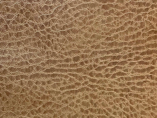 Remnant.  Tan textured faux leather