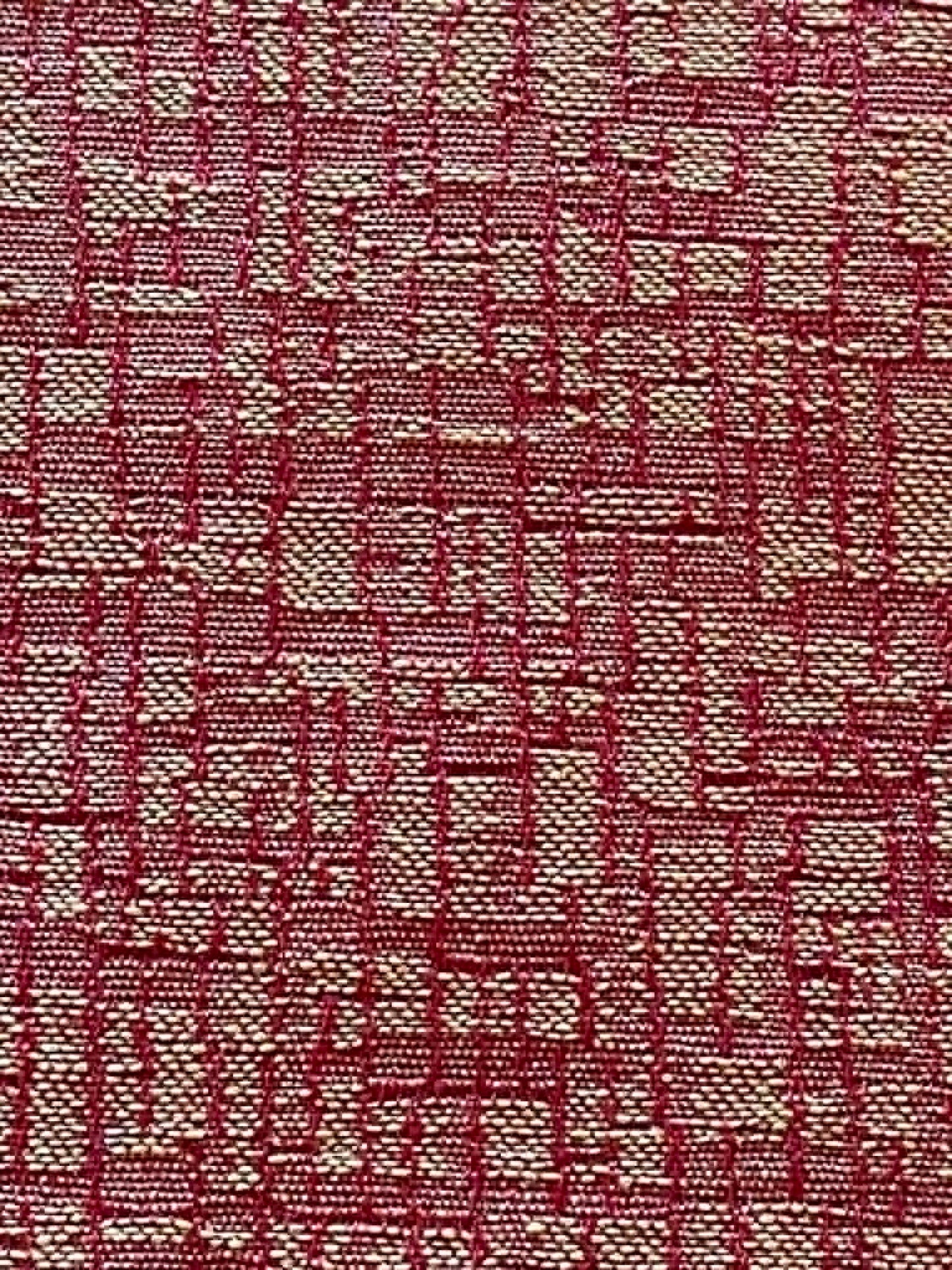 REMNANT ** Reddish orange upholstery fabric.  34" X 56" WOF plus 18" x 24"
