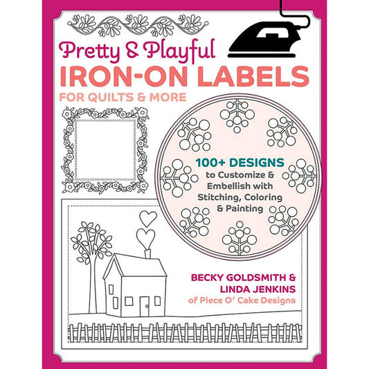 Pretty & Playful Iron-On Labels for quilts & more